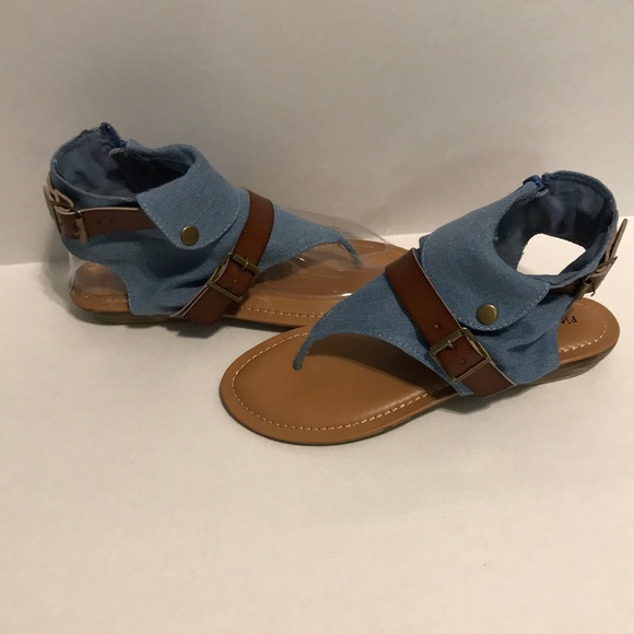 Denim sandals - Picture 1 of 3